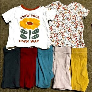 Lauren Conrad little co summer shorts and shirts